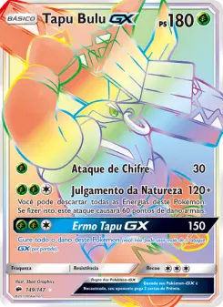 Tapu Bulu GX – Carta Pokémon TCG