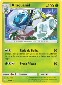 Araquanid – Carta Pokémon TCG