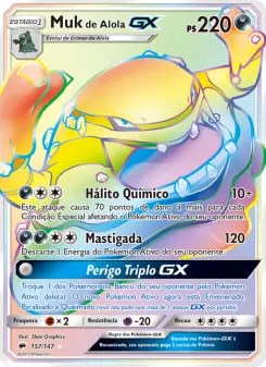 Muk de Alola GX – Carta Pokémon TCG