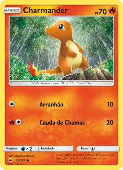 Charmander – Carta Pokémon TCG