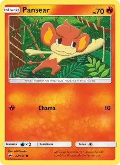 Pansear – Carta Pokémon TCG
