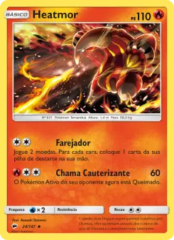 Heatmor – Carta Pokémon TCG