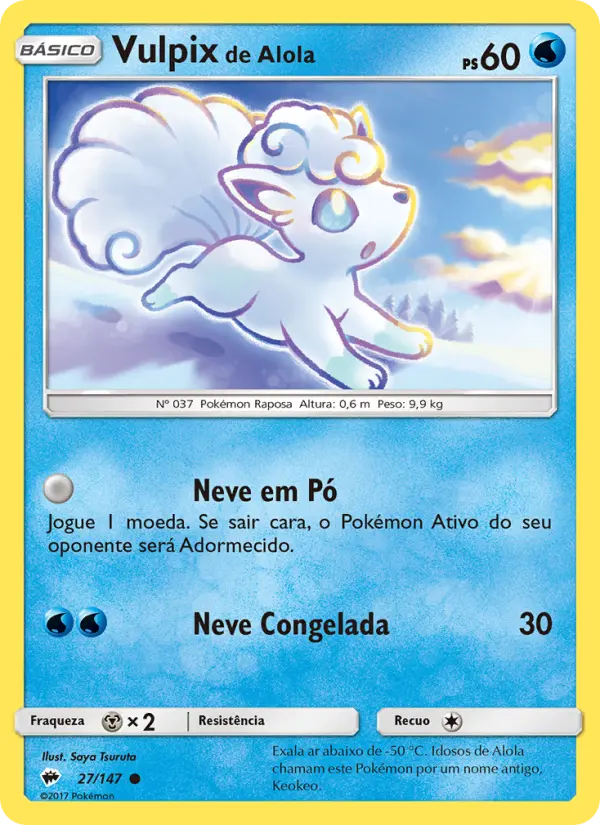 Vulpix de Alola – Pokémon TCG