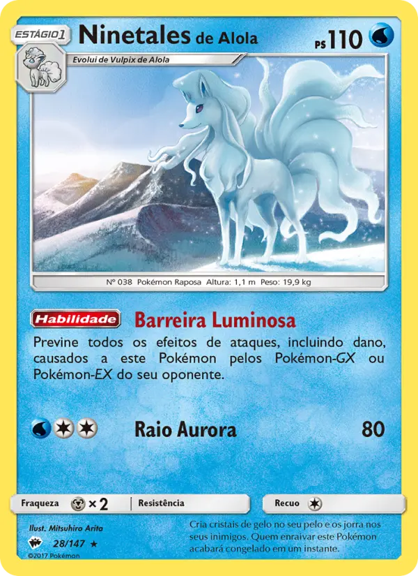 Ninetales de Alola – Pokémon TCG