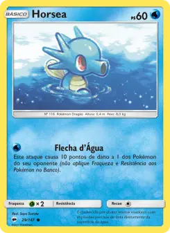 Horsea – Carta Pokémon TCG
