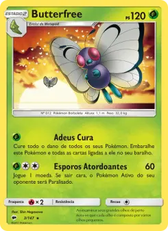 Butterfree – Carta Pokémon TCG