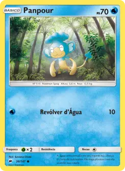 Panpour – Carta Pokémon TCG