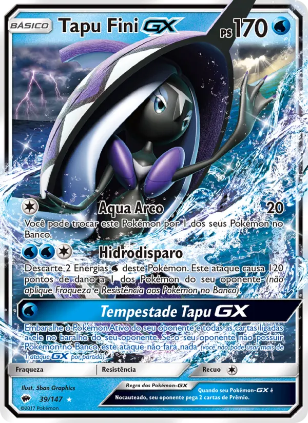 Tapu Fini GX – Pokémon TCG