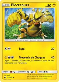 Electabuzz – Carta Pokémon TCG