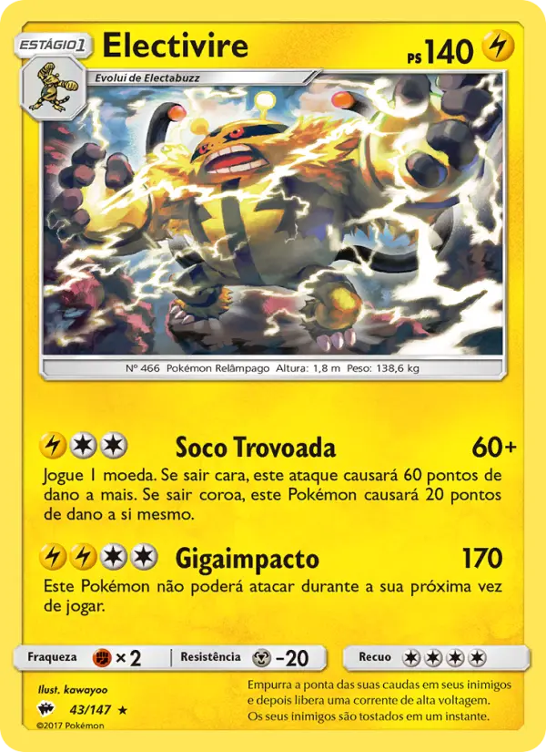 Electivire – Pokémon TCG