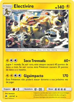 Electivire – Carta Pokémon TCG