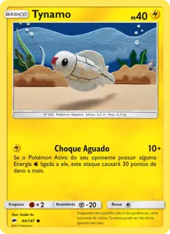 Tynamo – Carta Pokémon TCG