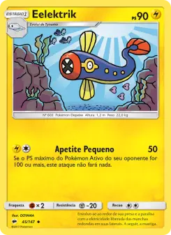 Eelektrik – Carta Pokémon TCG