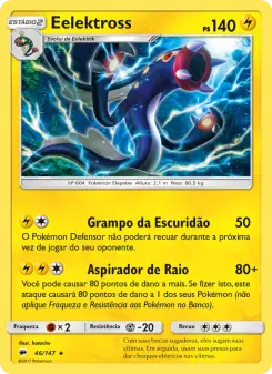 Eelektross – Carta Pokémon TCG