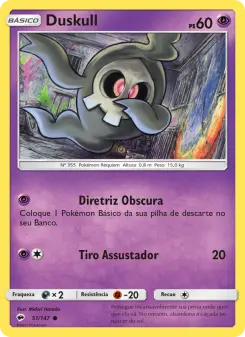 Duskull – Carta Pokémon TCG