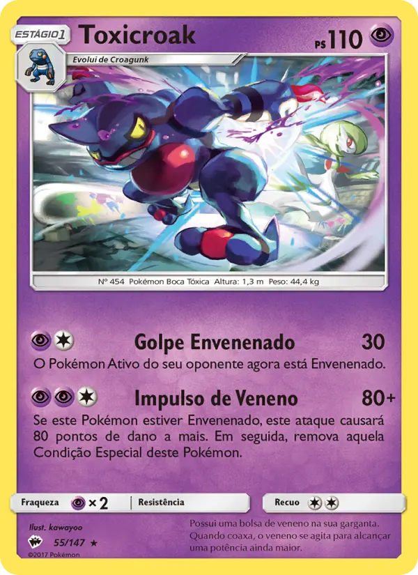 Toxicroak – Pokémon TCG