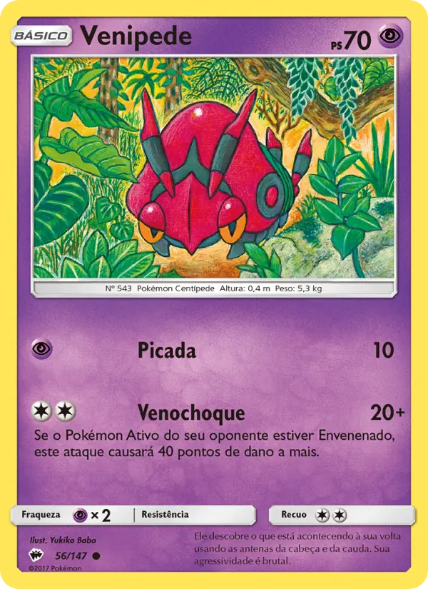 Venipede – Pokémon TCG