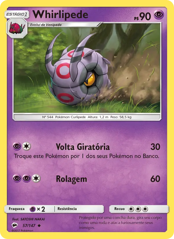 Whirlipede – Pokémon TCG