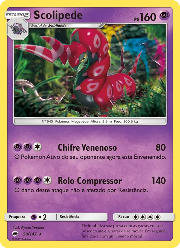 Scolipede – Pokémon TCG