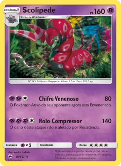 Scolipede – Carta Pokémon TCG
