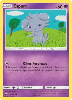 Espurr – Carta Pokémon TCG