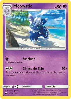Meowstic – Carta Pokémon TCG