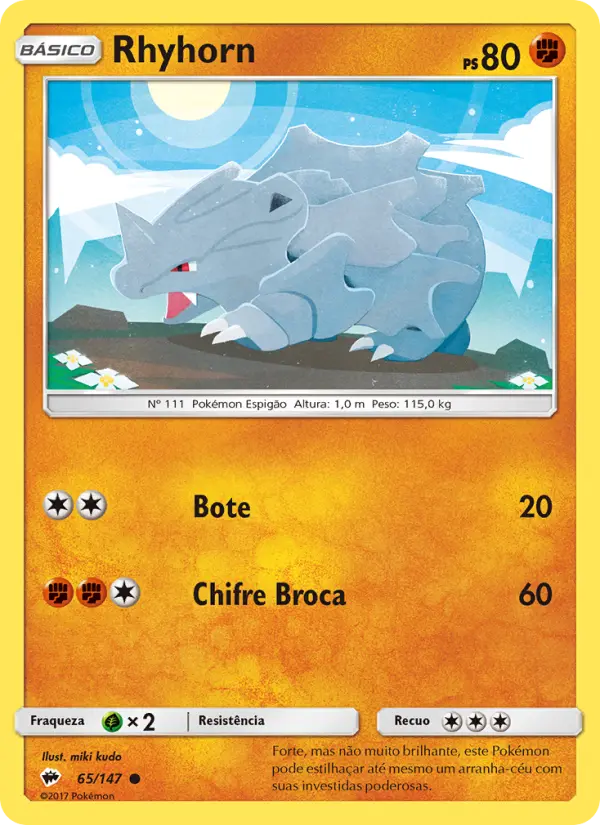 Rhyhorn – Pokémon TCG