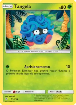 Tangela – Carta Pokémon TCG