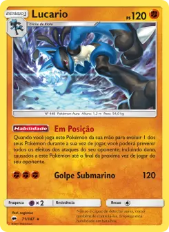 Lucario – Carta Pokémon TCG