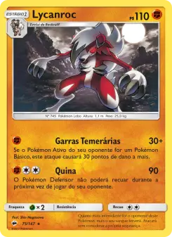 Lycanroc – Carta Pokémon TCG