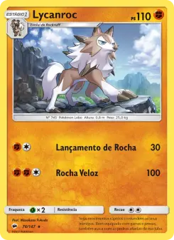 Lycanroc – Carta Pokémon TCG