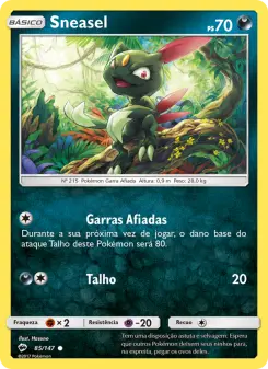 Sneasel – Carta Pokémon TCG