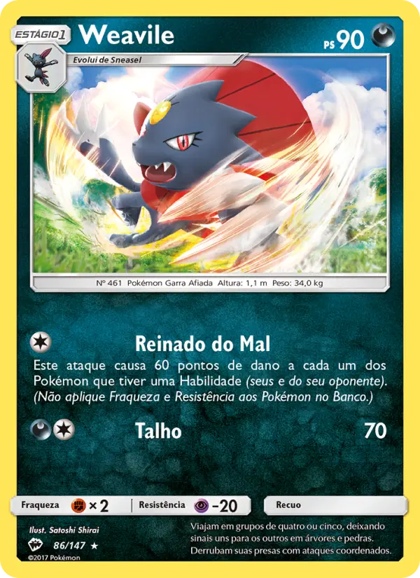 Weavile – Pokémon TCG