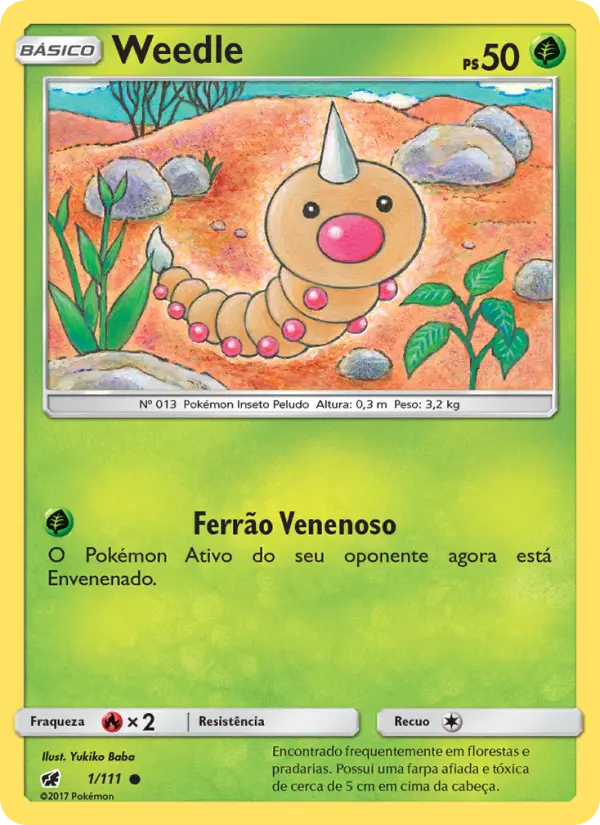 Weedle – Pokémon TCG