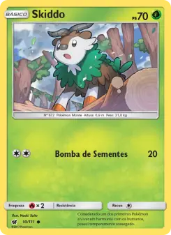 Skiddo – Carta Pokémon TCG