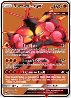 Buzzwole GX – Carta Pokémon TCG