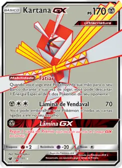 Kartana GX – Carta Pokémon TCG