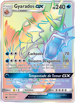Gyarados GX – Carta Pokémon TCG