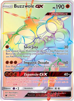 Buzzwole GX – Carta Pokémon TCG