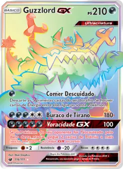 Guzzlord GX – Carta Pokémon TCG