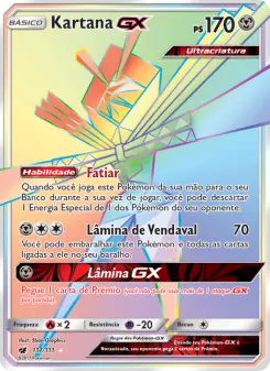 Kartana GX – Carta Pokémon TCG
