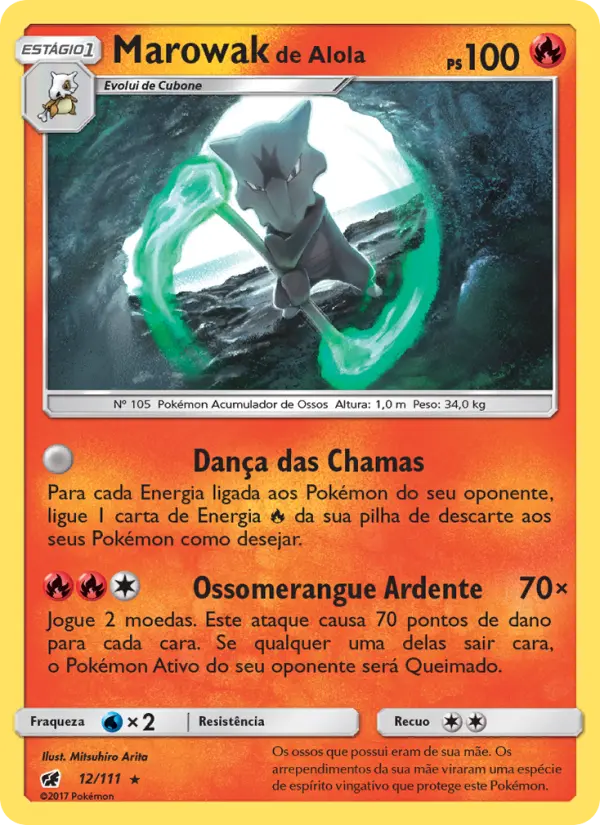 Marowak de Alola – Pokémon TCG