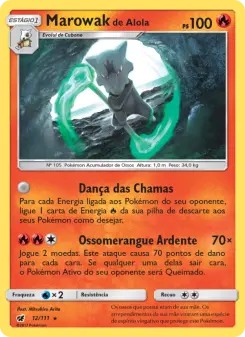 Marowak de Alola – Carta Pokémon TCG
