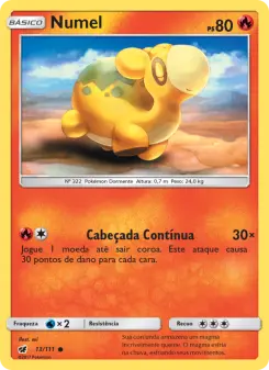 Numel – Carta Pokémon TCG