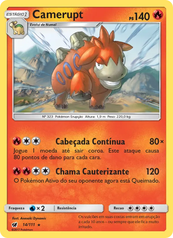 Camerupt – Pokémon TCG