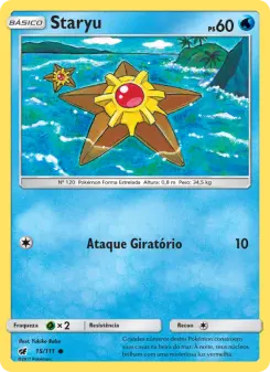 Staryu – Carta Pokémon TCG
