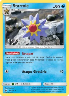 Starmie – Carta Pokémon TCG