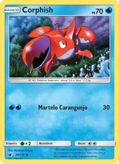 Corphish – Carta Pokémon TCG