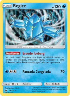 Regice – Carta Pokémon TCG