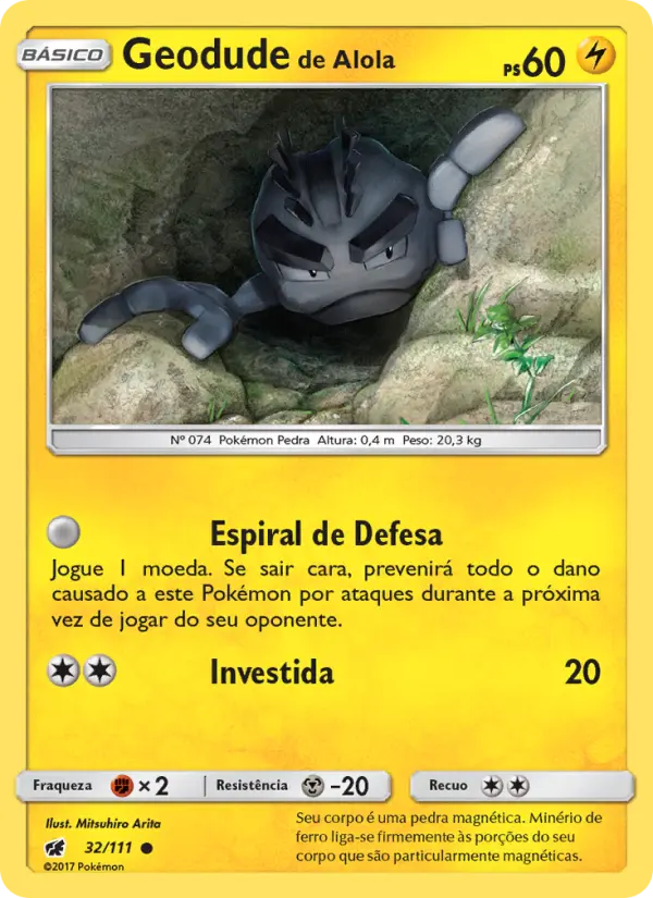 Geodude de Alola – Pokémon TCG